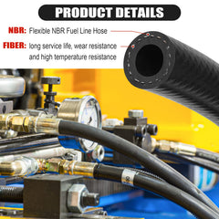 Dojobkinb fuel line engine installation shows compatibility with automotive systems including diesel and gasoline
