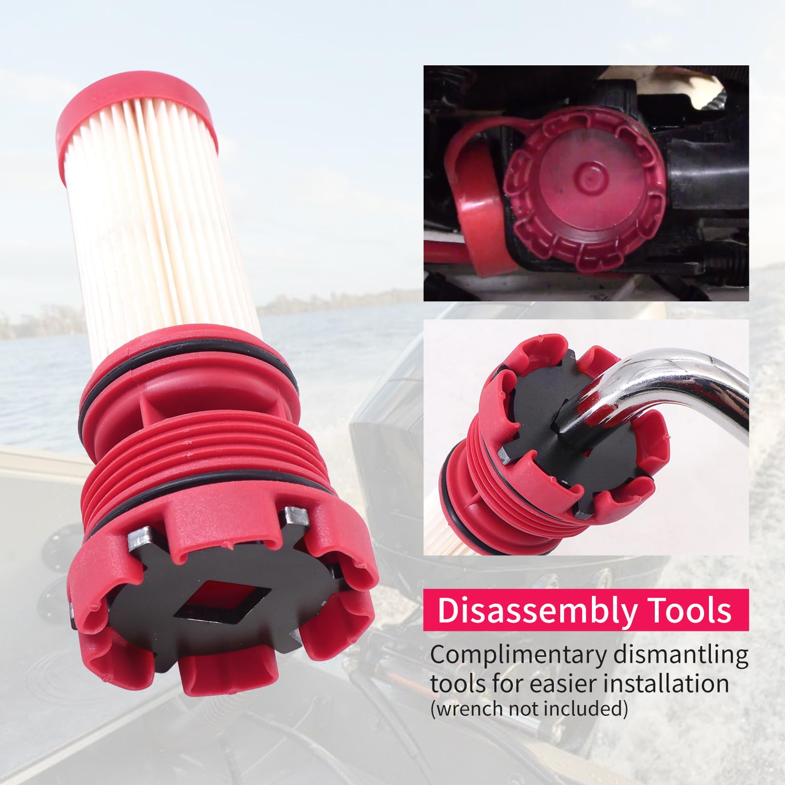 Dokili fuel filter with advanced materials for durable engine protection