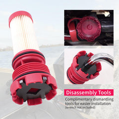 Dokili fuel filter with advanced materials for durable engine protection