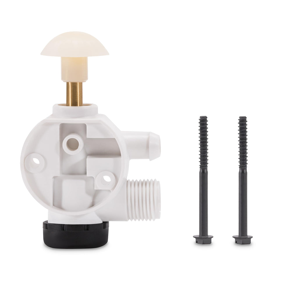 Dometic water valve assembly screws included for quick, secure installation.
