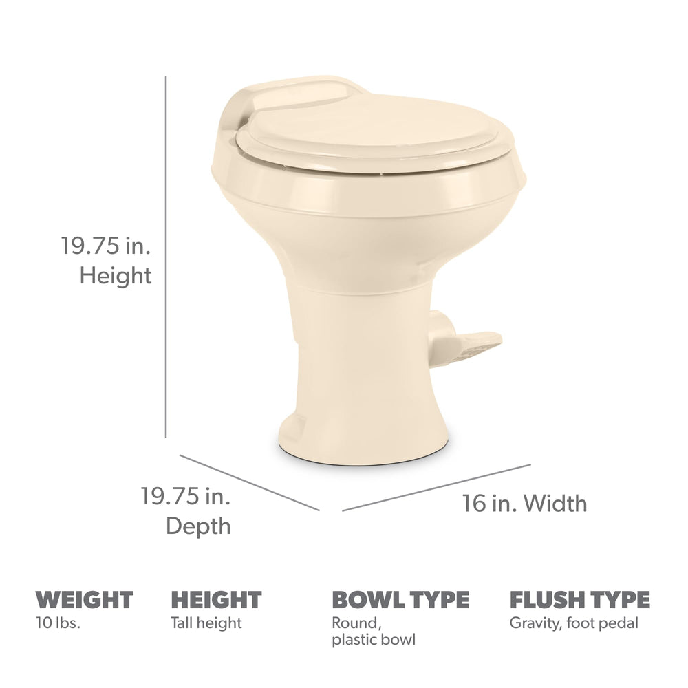 Dometic 300-series bone seat offers residential comfort