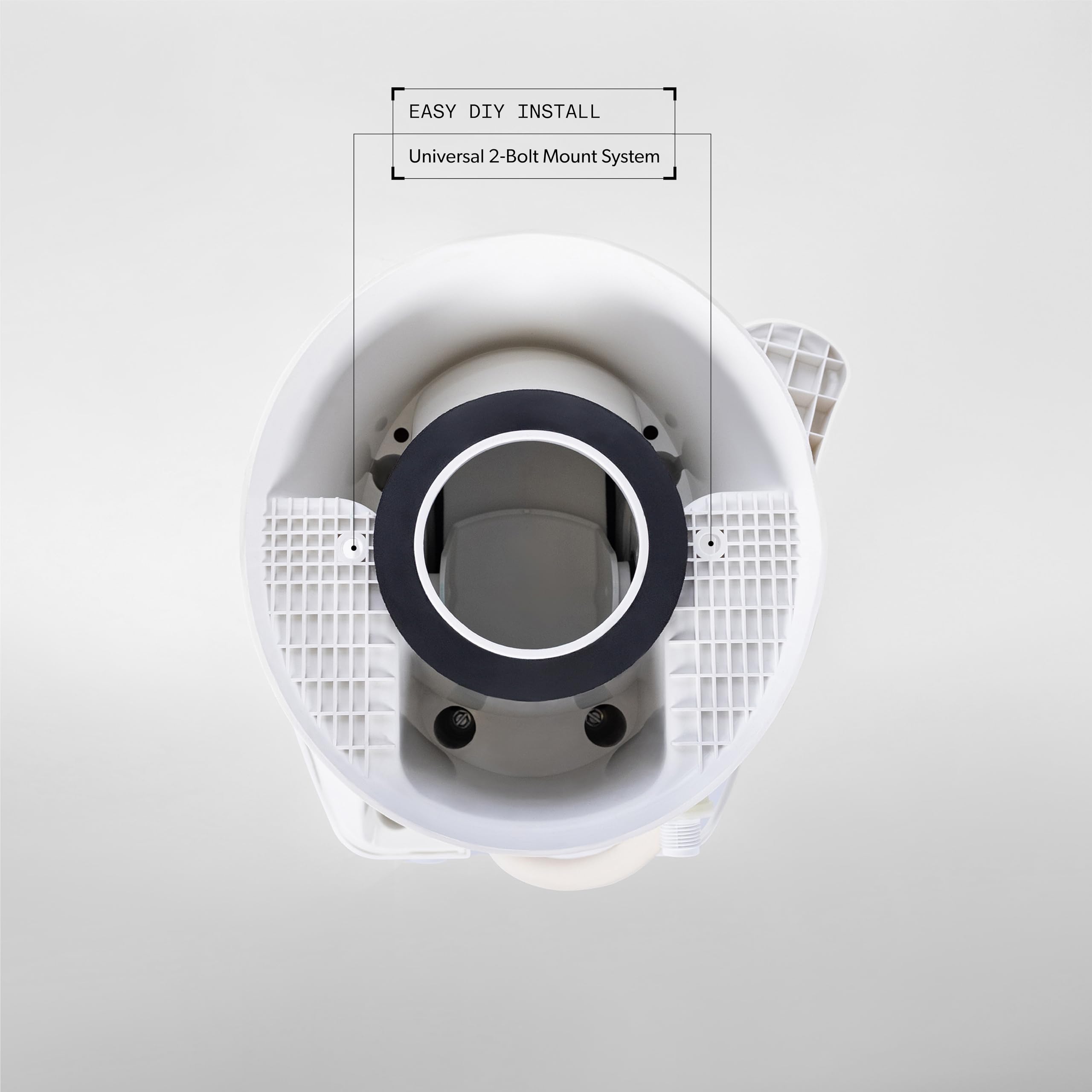 Dometic rubber flange seal included for reliable, corrosion-resistant performance.