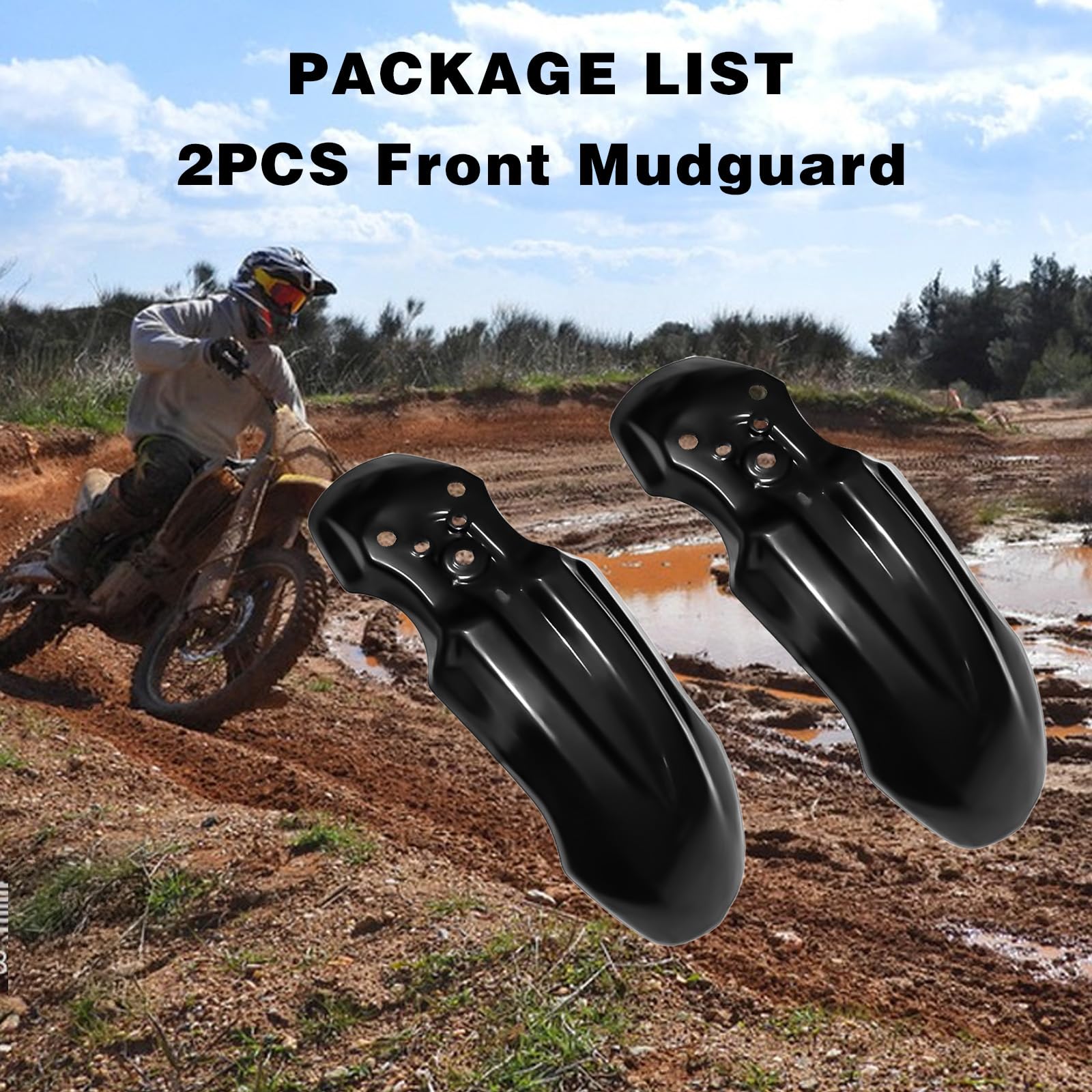 DonDofla front fender measures 14.76x4.92 inches for coverage.