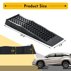 Donext ramps with 8.3° loading angle for safer low-clearance vehicle entry.