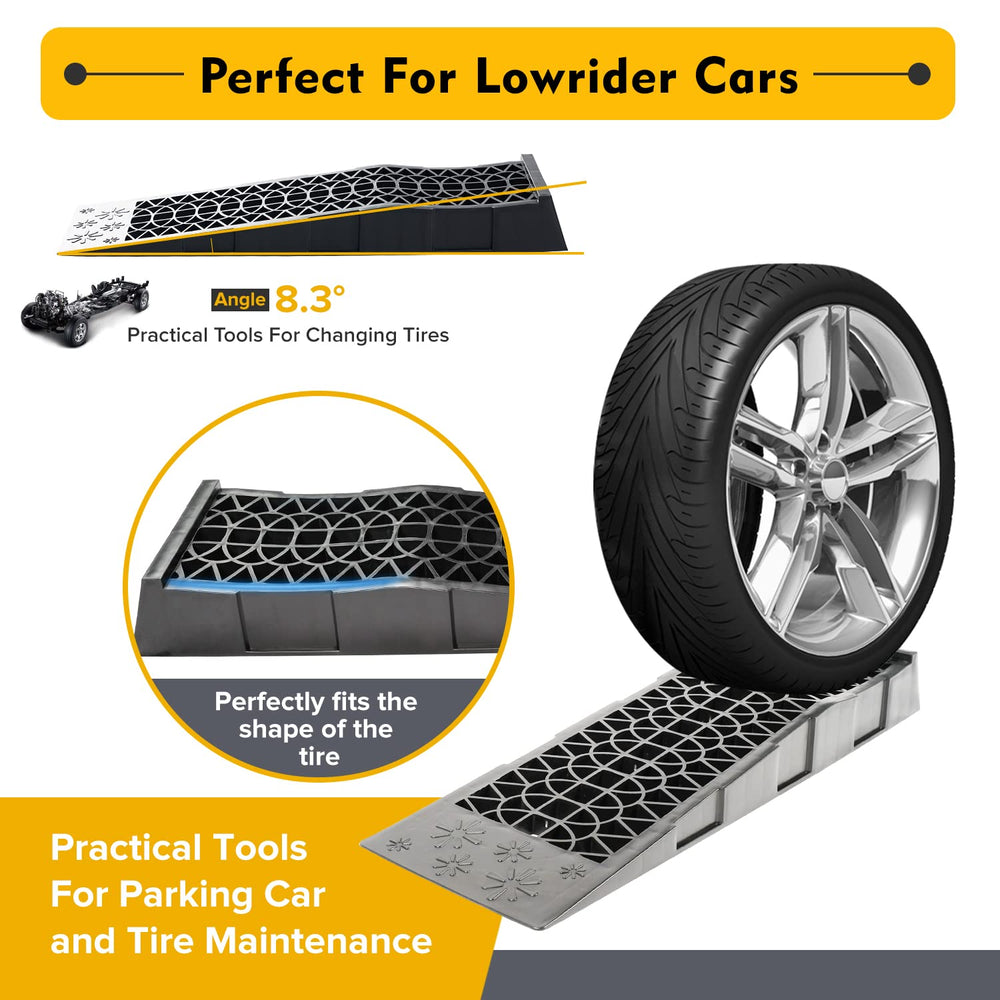 Donext ramps feature honeycomb channels to reduce moisture buildup.