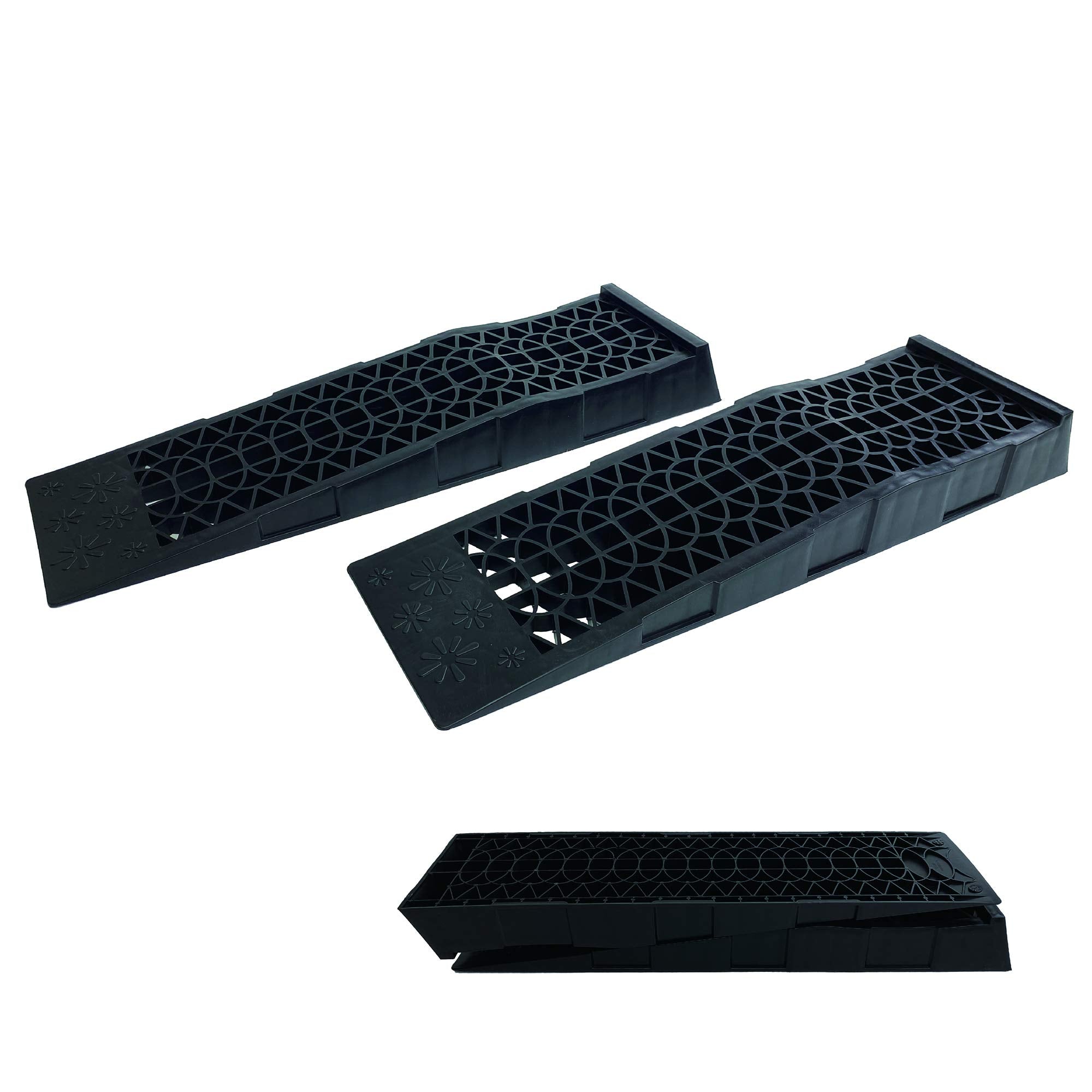 Donext ramps pair simplifies routine maintenance positioning.
