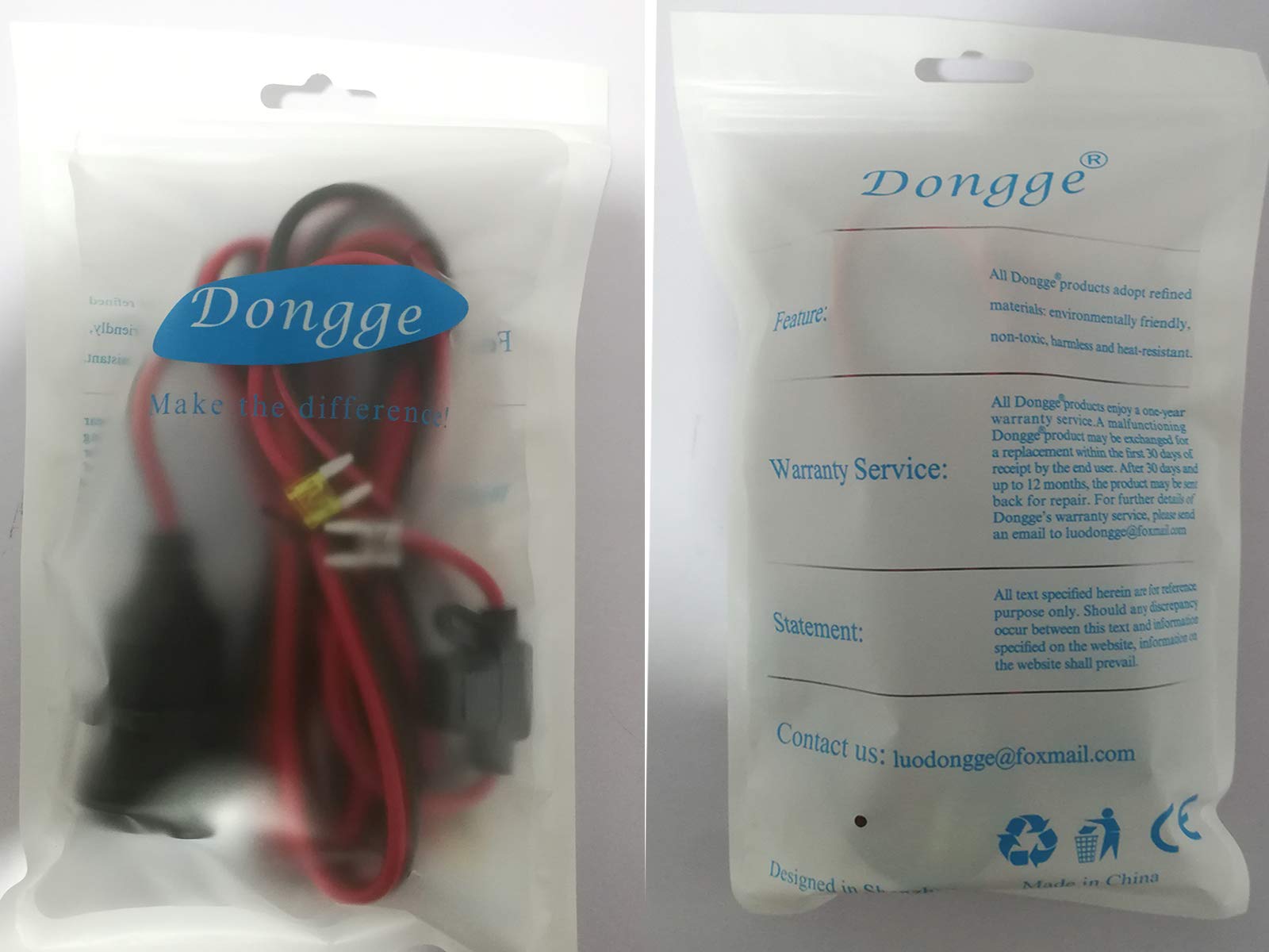 Dongge ideal for cars, motorcycles, and boats needing a 12V/24V outlet.