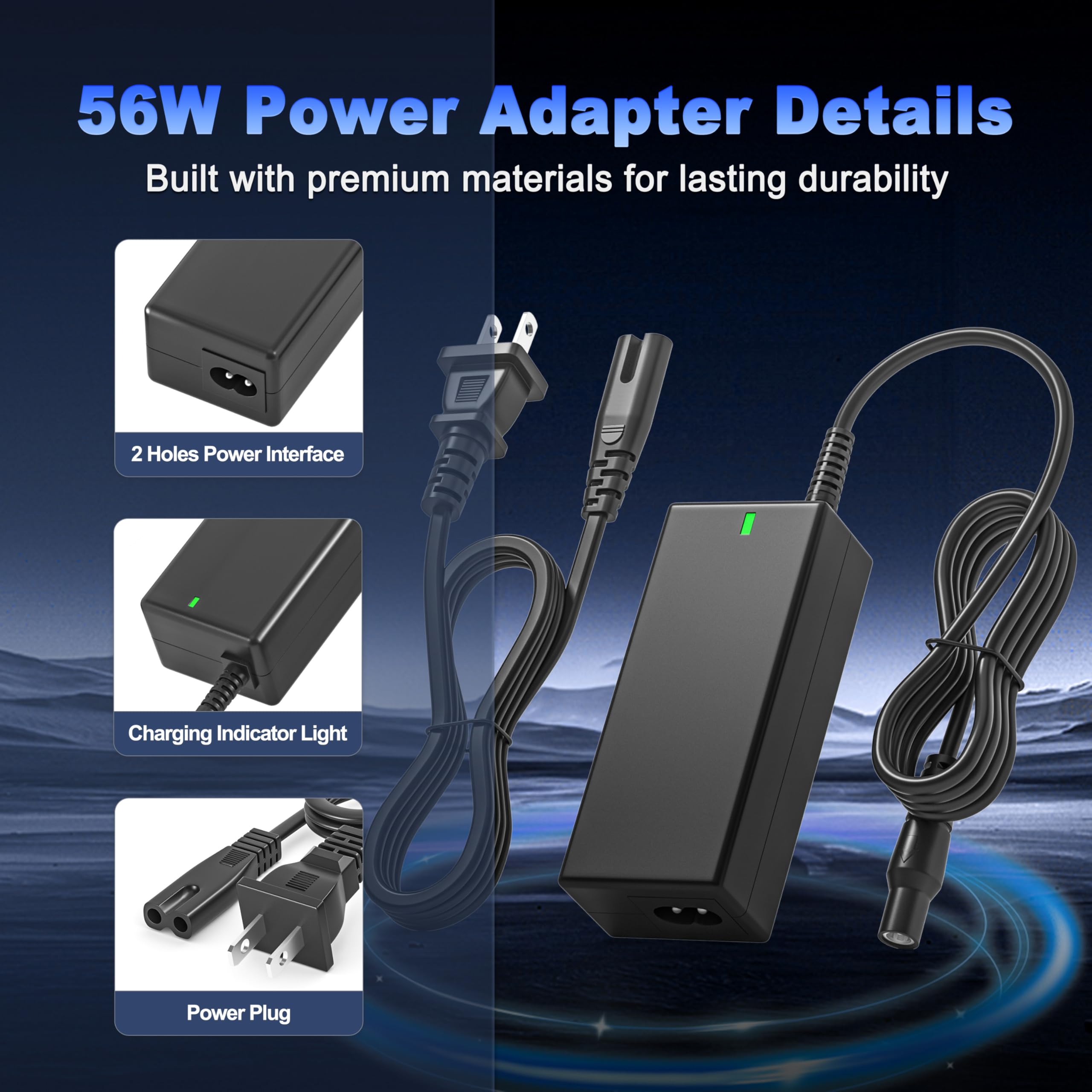 DONGNI packaging includes charger and user manual for easy setup.