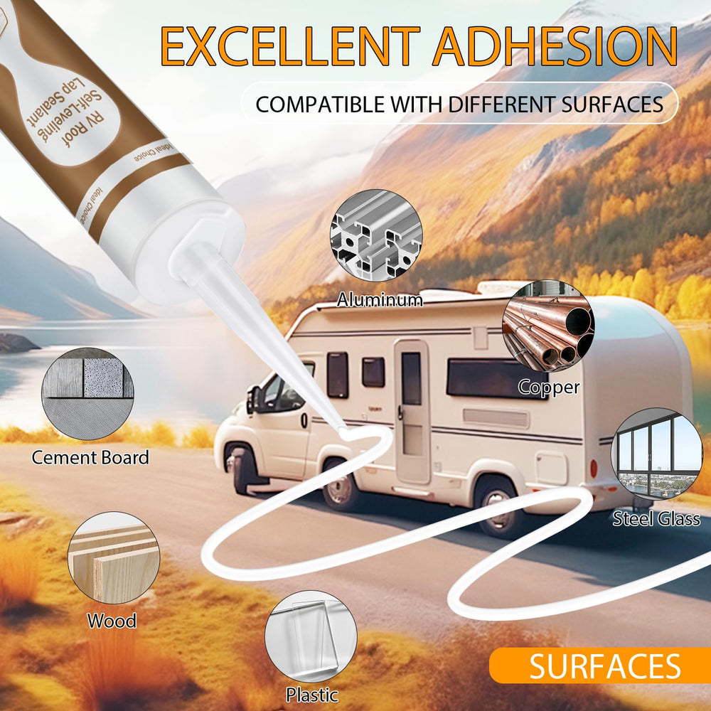 Dongxw camper roof sealant endures wide temperature range