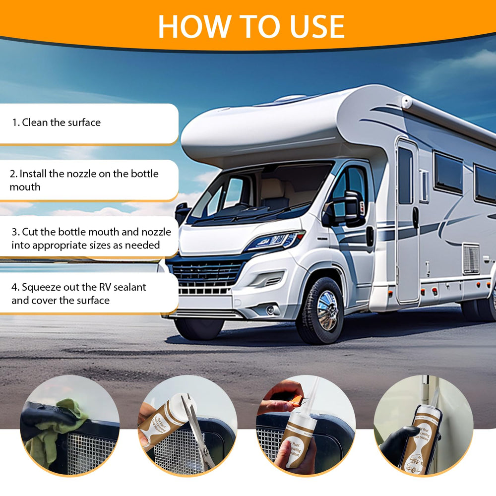 Dongxw non-toxic formula sealant for safe RV repairs