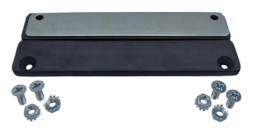 Donkey Auto plate magnet front view shows secure test drive tag holder protection.