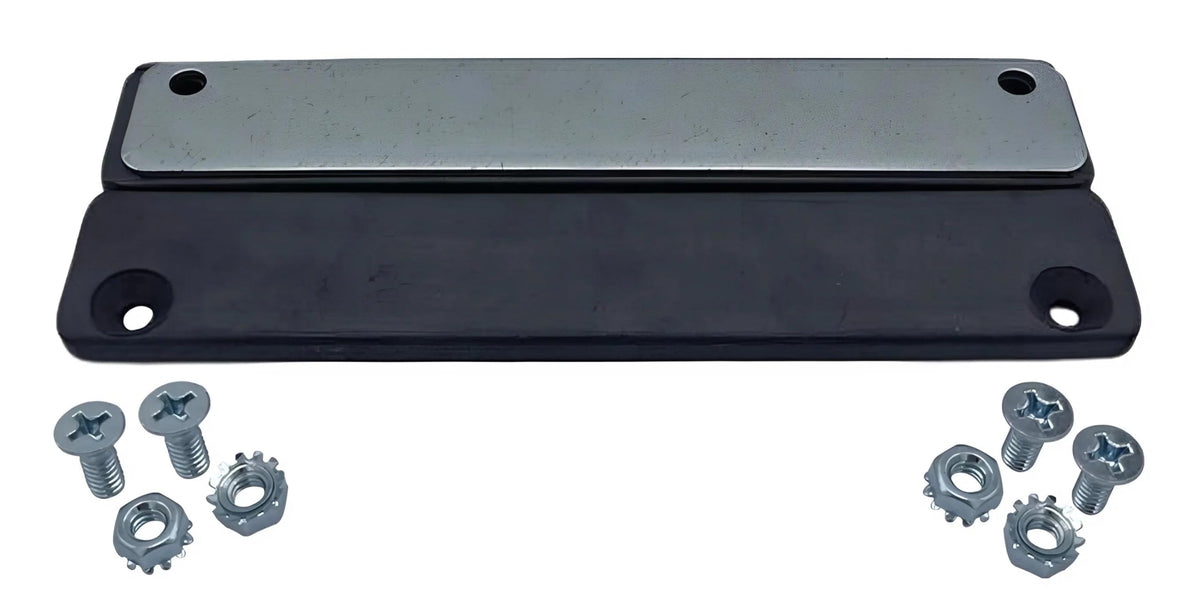 Donkey Auto plate magnet front view shows secure test drive tag holder protection.