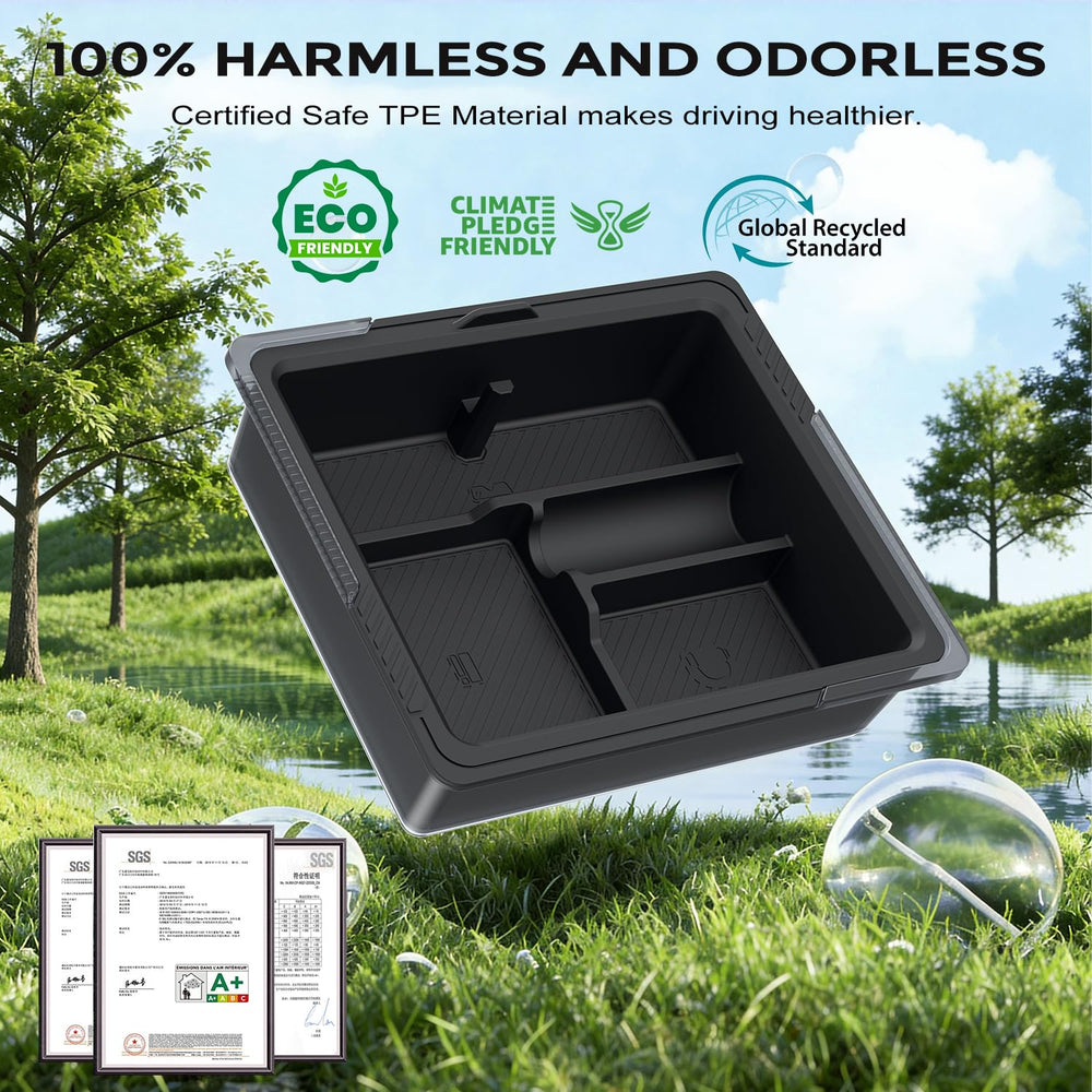 DooGooCoo center console easy slide for quick access