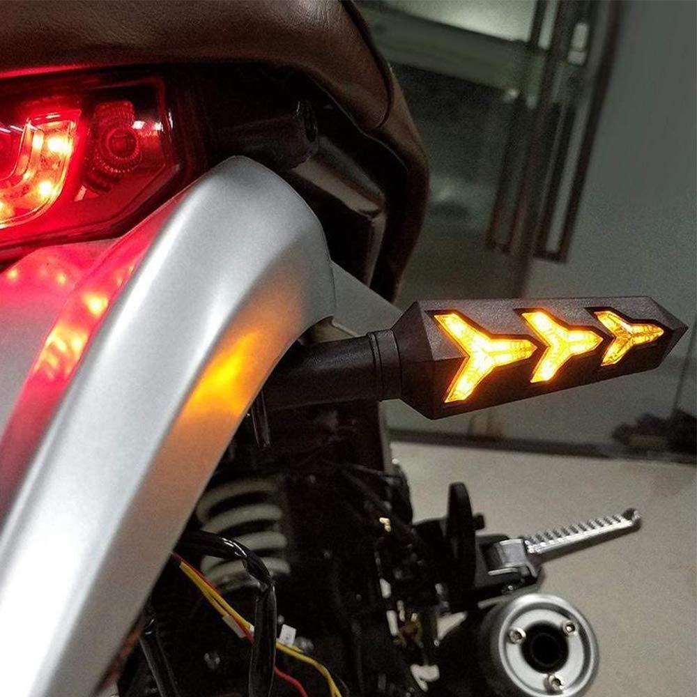 DOPHISALL AUTO flowing indicators durable ABS construction for rugged reliability.