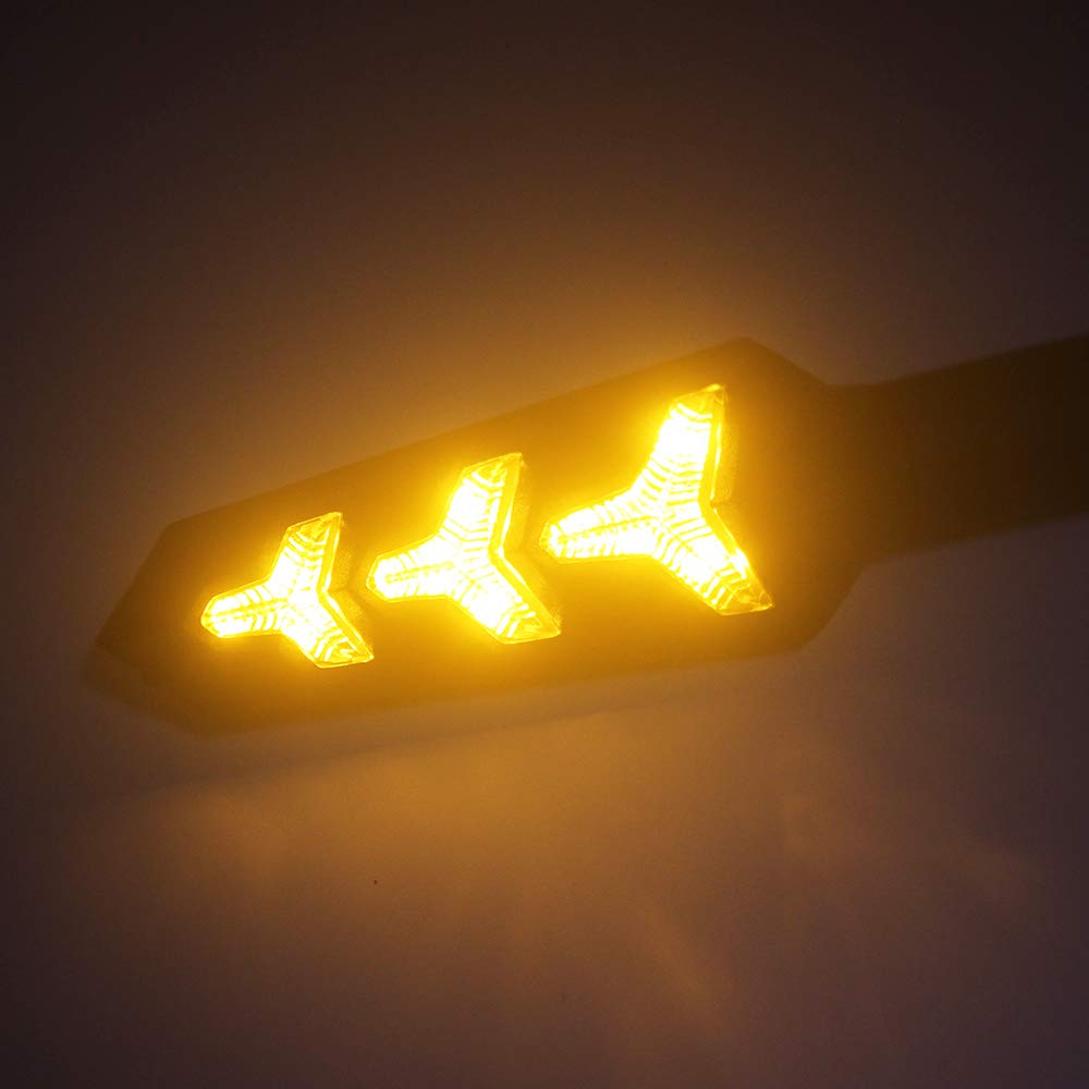 DOPHISALL AUTO flowing indicators installation-ready design fits standard mounts.