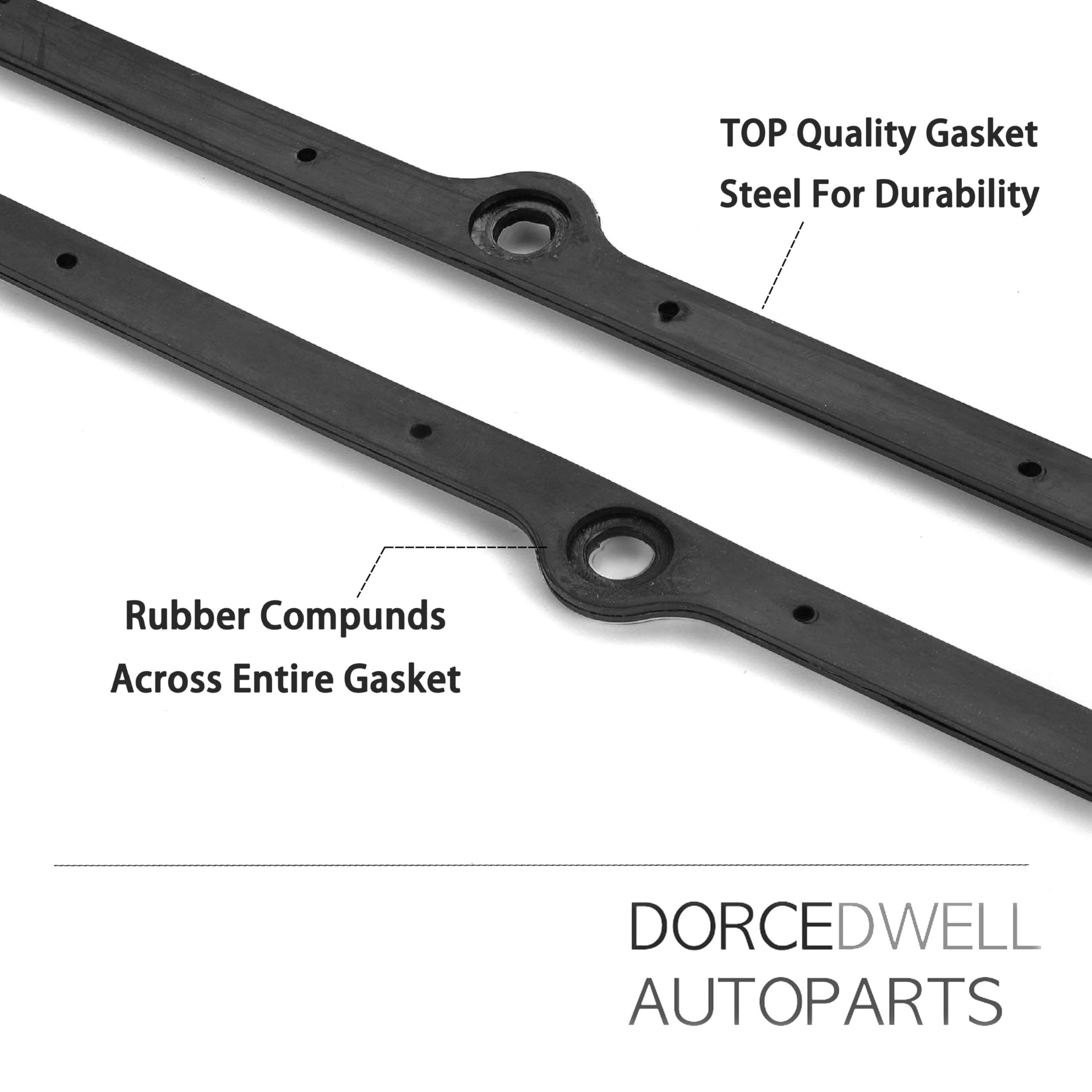 DorceDwell SBC valve cover gasket installation ready for quick repairs