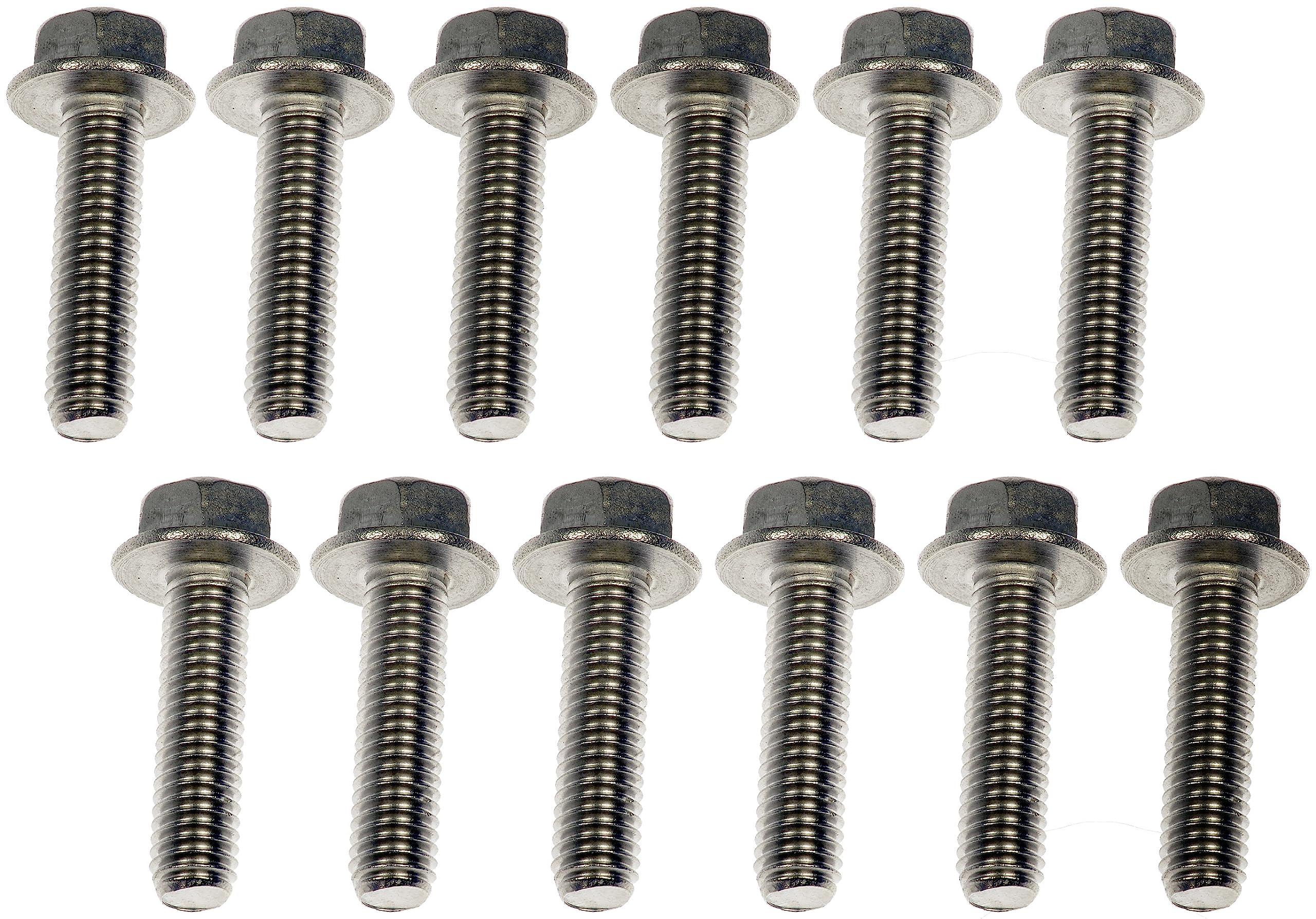 Front view of Dorman 03413B hardware kit with robust fasteners.