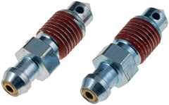 Dorman 12701 brake bleeder screw front view for select models, showcasing fit.