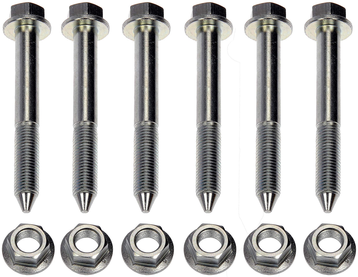 Dorman 13508 rear control arm bolt kit full assembly for Acura and Honda suspension.