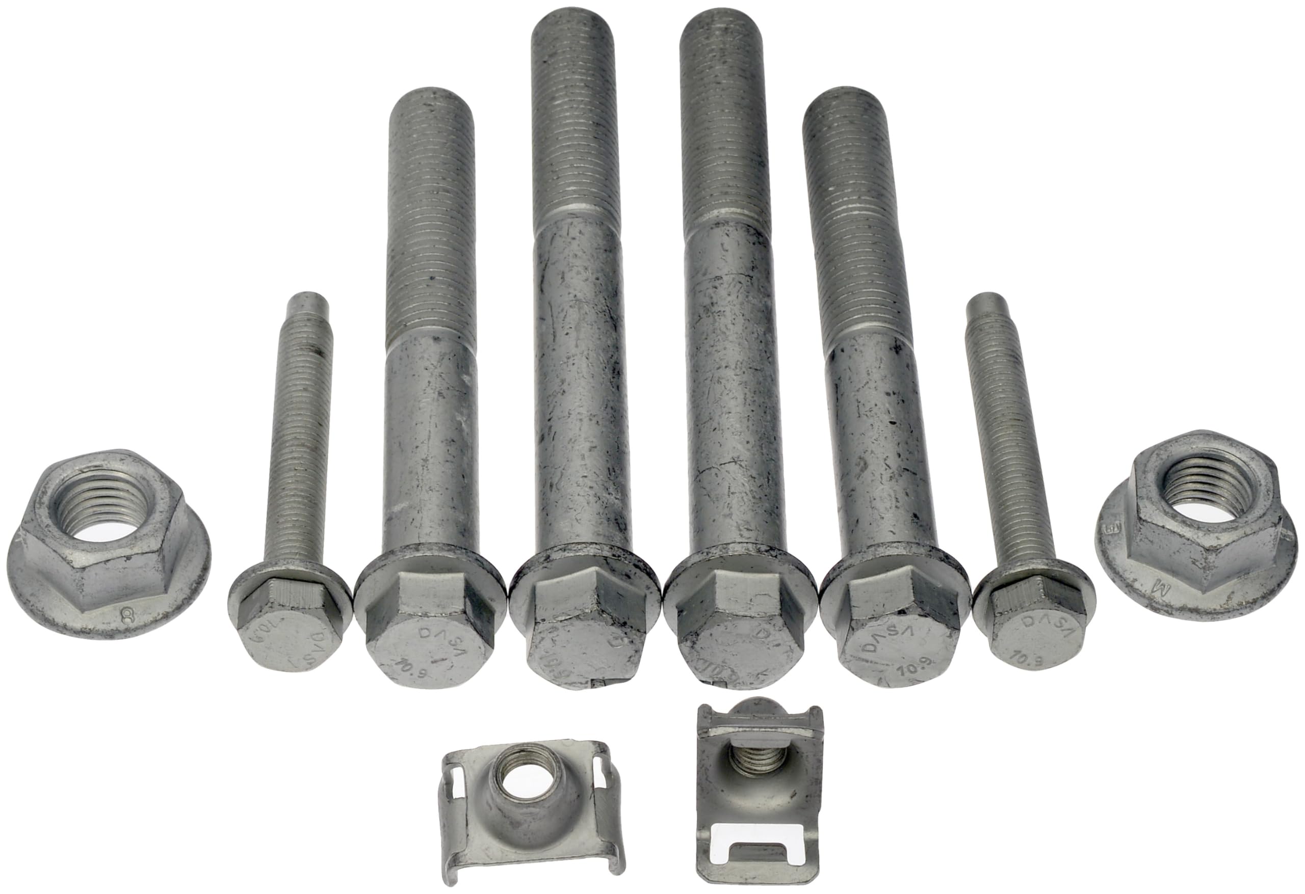 Dorman 13859 bolt kit for front suspension mounting ensures a solid fit.