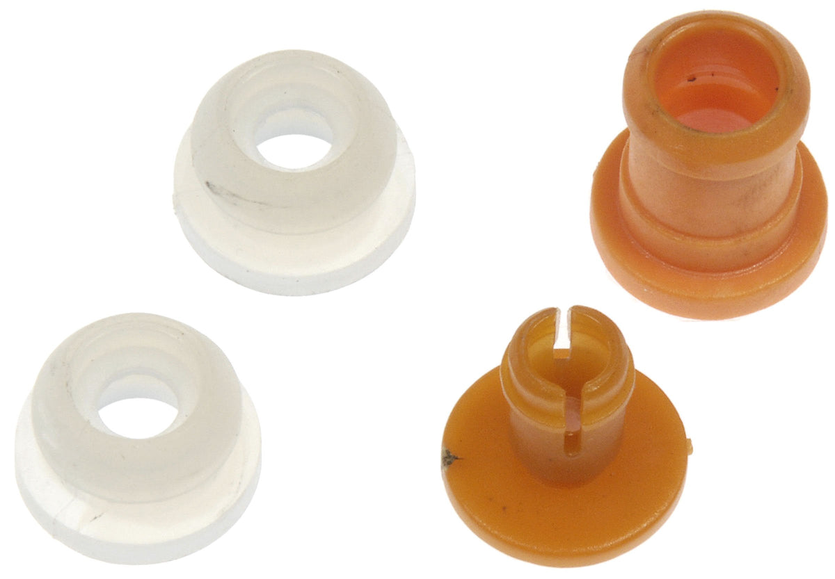 Dorman 14057 shifter cable bushing kit assembly view reduces shift play and improves feel