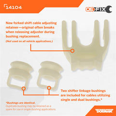 Dorman 14104 bushing close-up reveals durable material for lasting life.