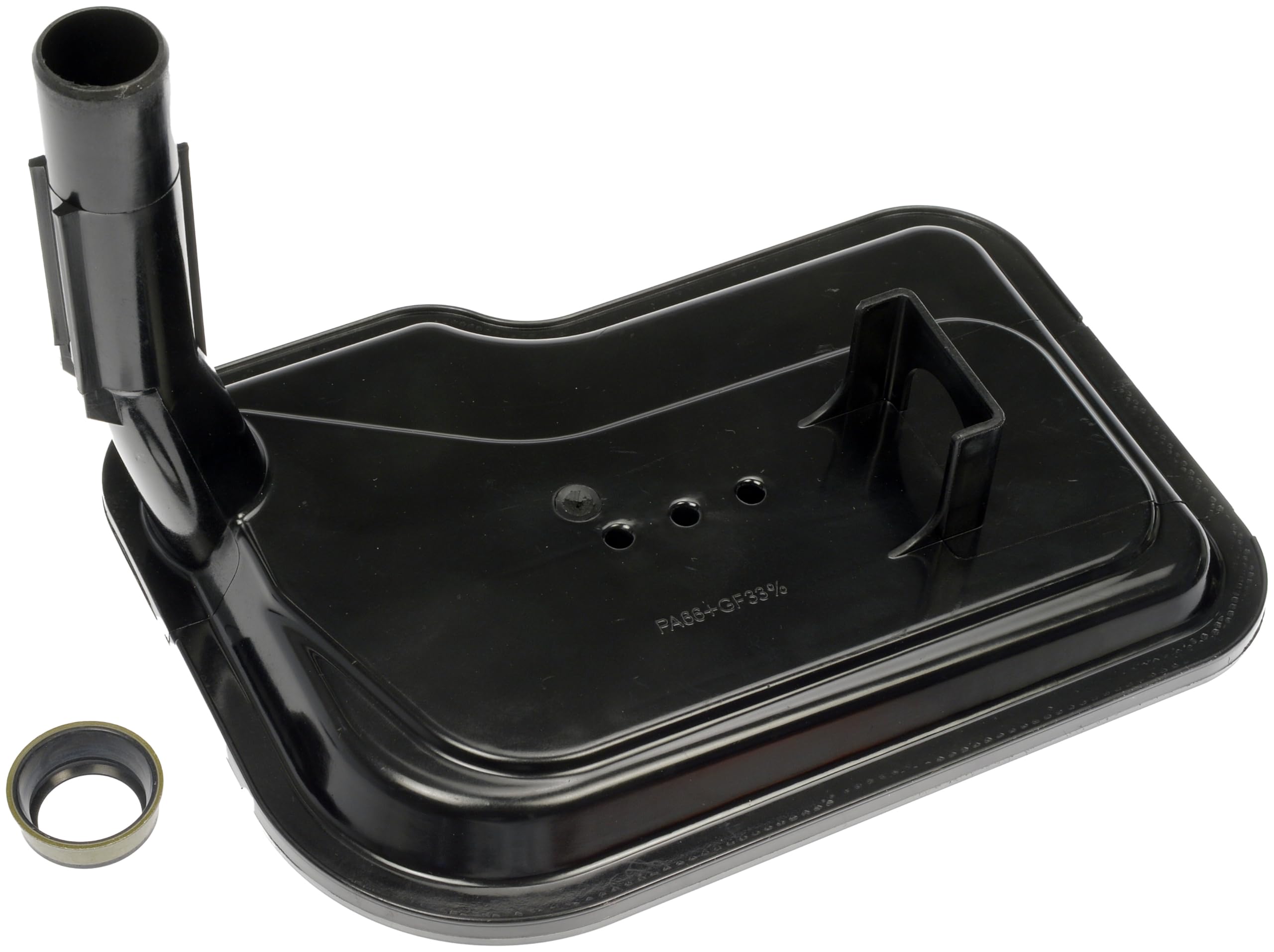 Dorman 265-582 transmission oil pan aluminum construction resists leaks