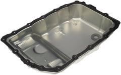 Dorman 265-582 transmission oil pan flange area with bolt-hole alignment