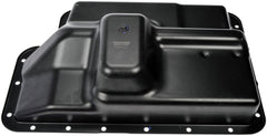 Dorman 265-805 transmission oil pan close-up of gasket area for a precise seal.