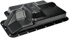 Dorman 265-805 transmission oil pan front view showing OE-style fit.