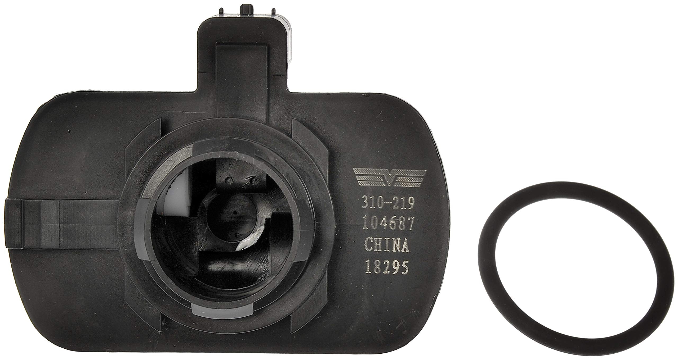 Dorman 310-219 evaporative emissions pump label detail confirms compatibility