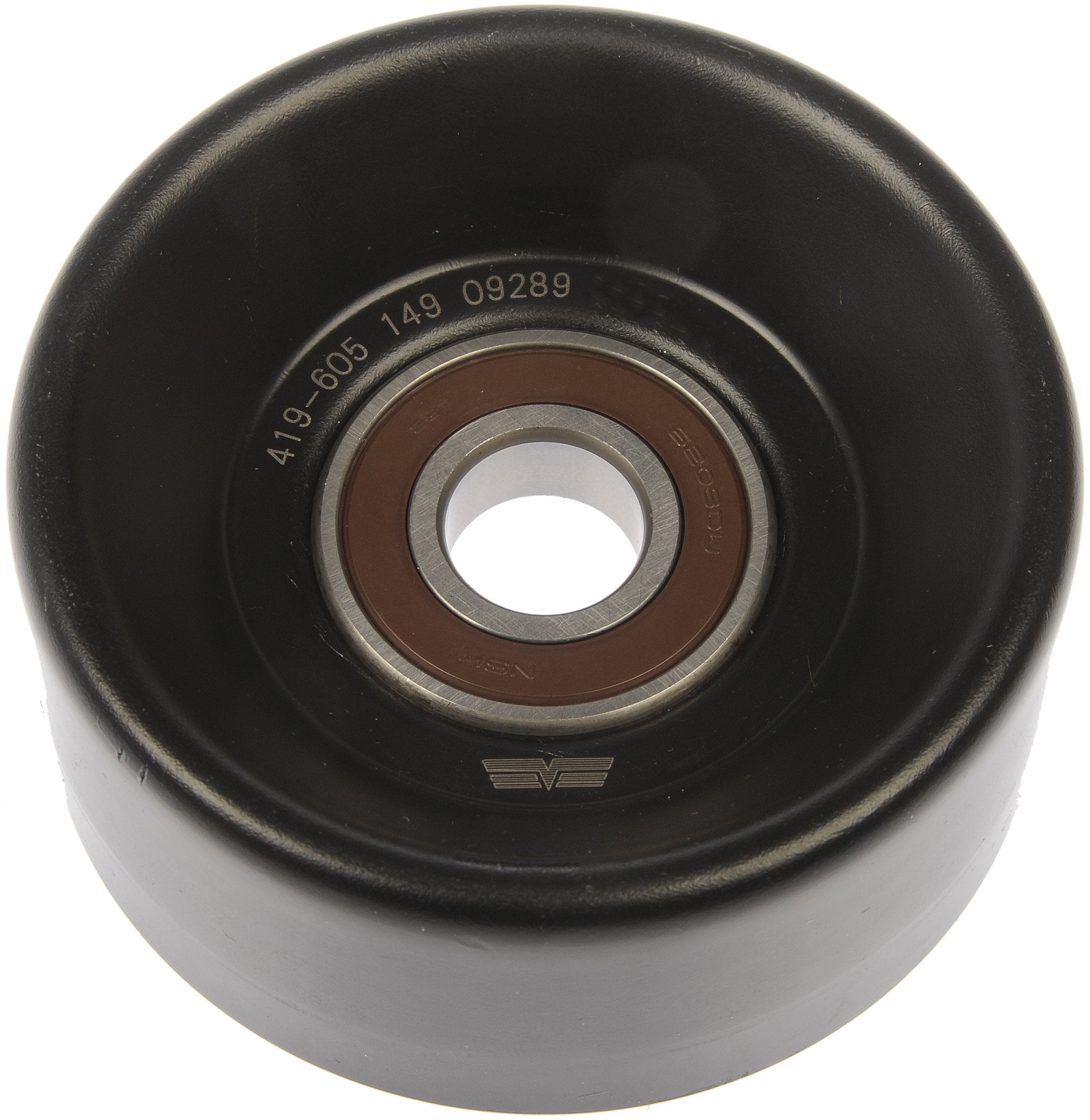 Dorman 419-605 idler pulley for Ford/Lincoln/Mercury improves belt reliability and reduces noise