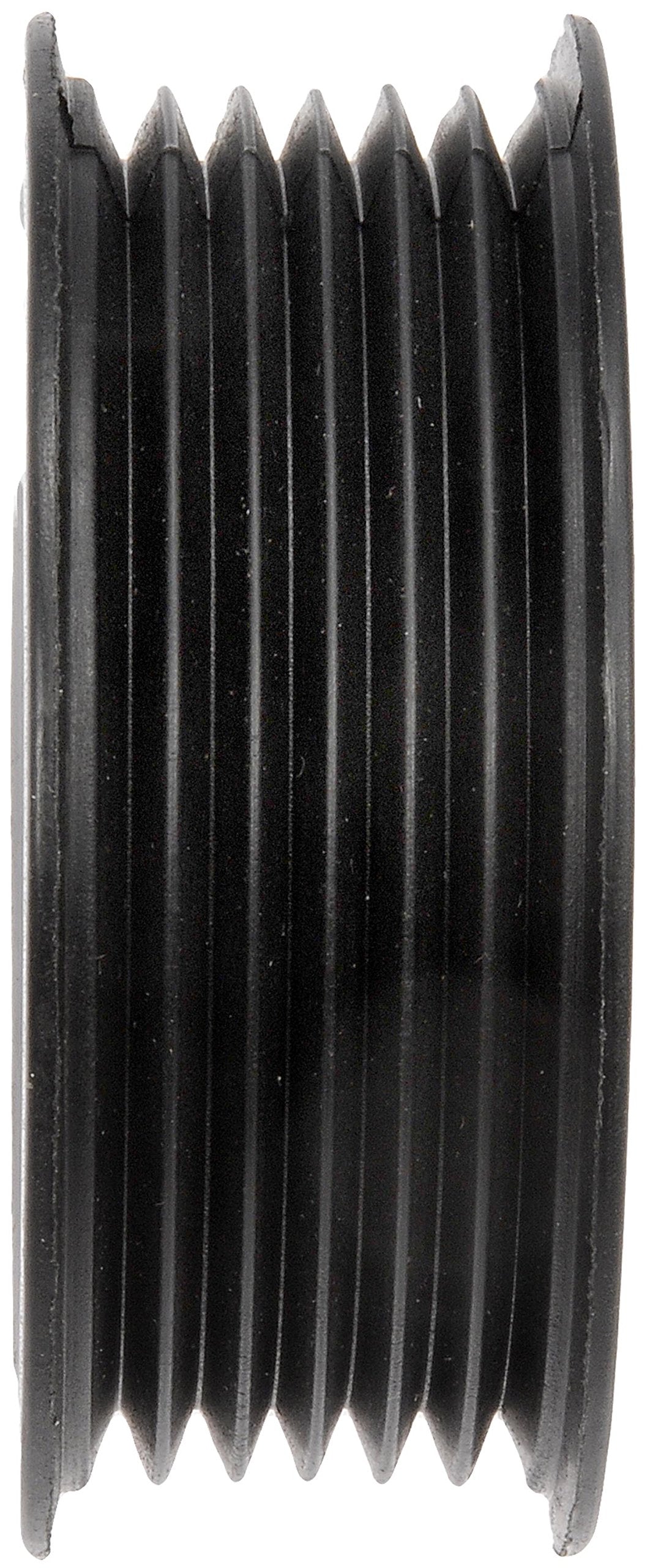 Dorman 419-649 idler pulley side view indicating proper fit for select models.