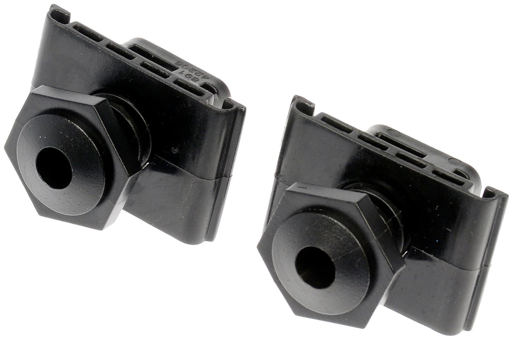 Dorman 42205 front hood bumpers provide a direct-fit replacement for select models with durable construction.