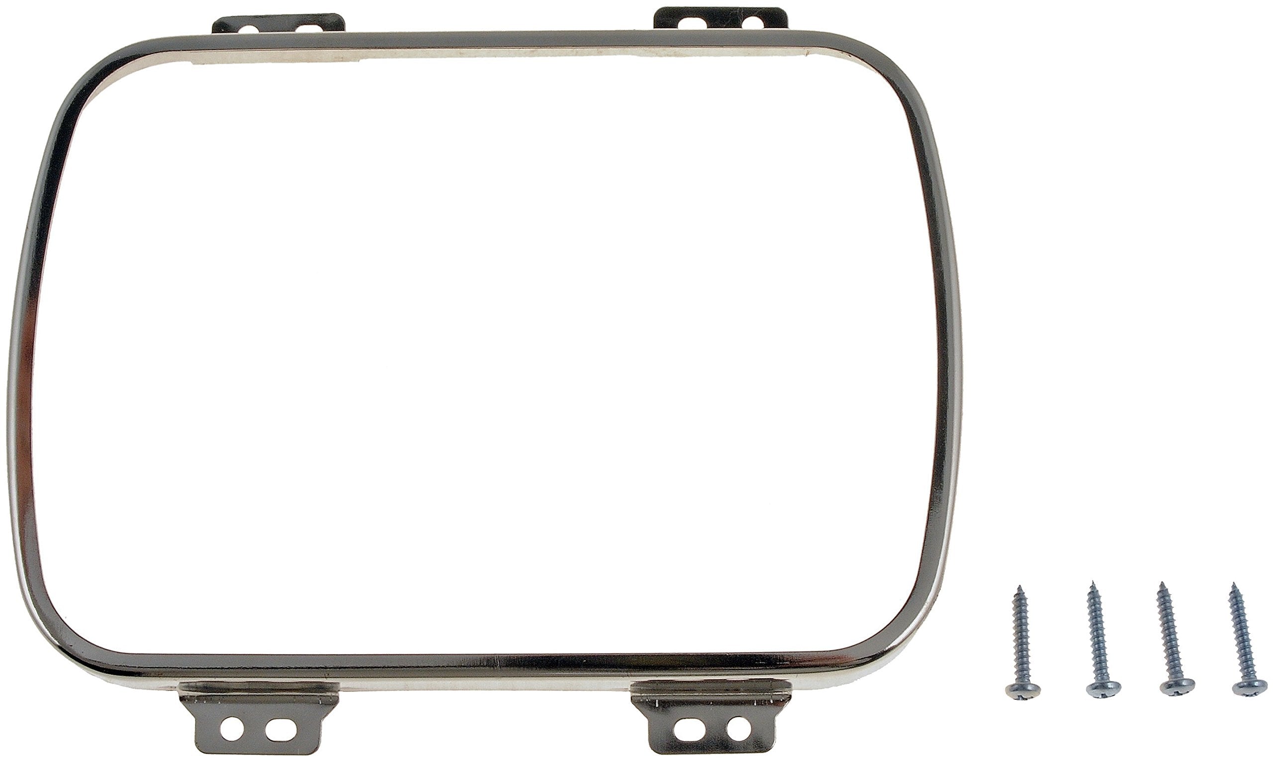 Dorman 42407 retaining screws secure the ring for durable, vibration-resistant headlight mounting.