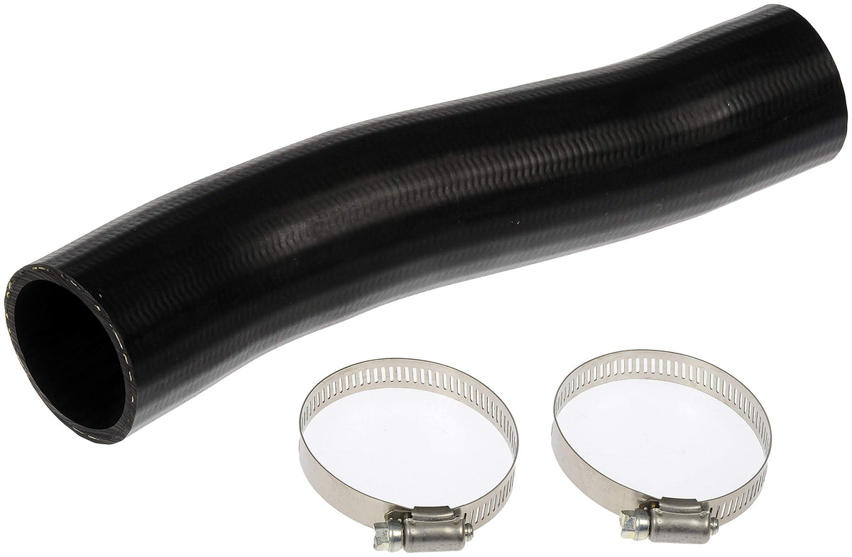 Dorman 573-010 fuel filler hose close-up shows durable construction for long-lasting repair.