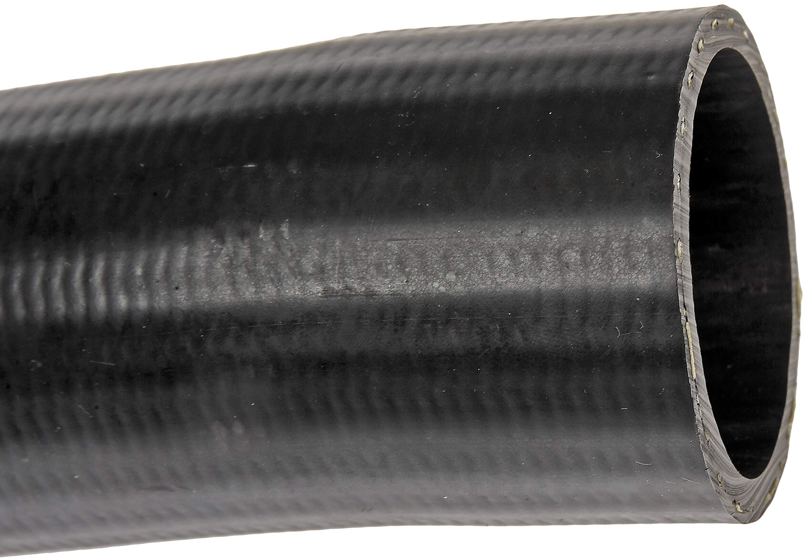 Dorman 573-010 fuel filler hose packaging signals OEM-style replacement option.