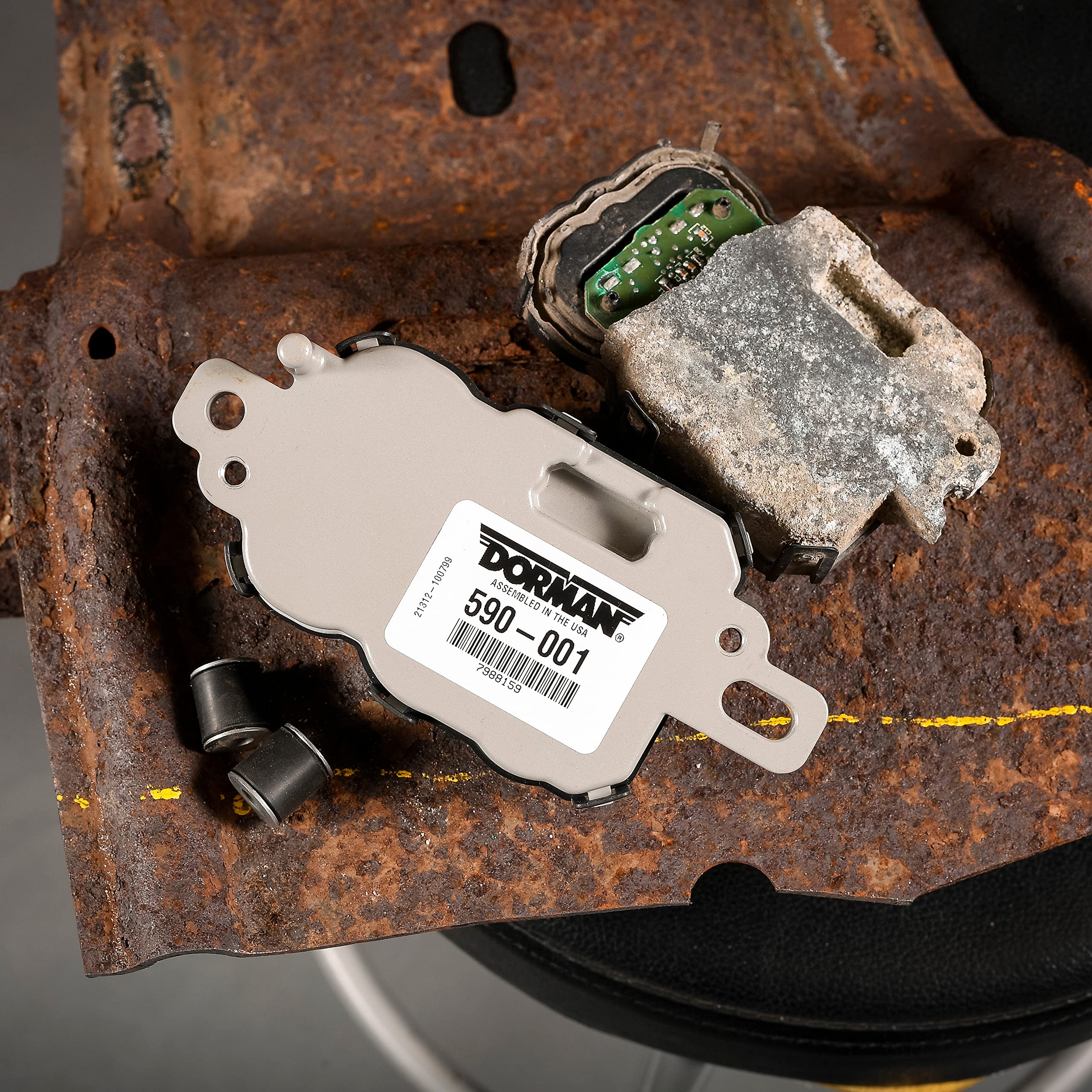 Dorman 590-001 module with rubber bushings reduces frame contact