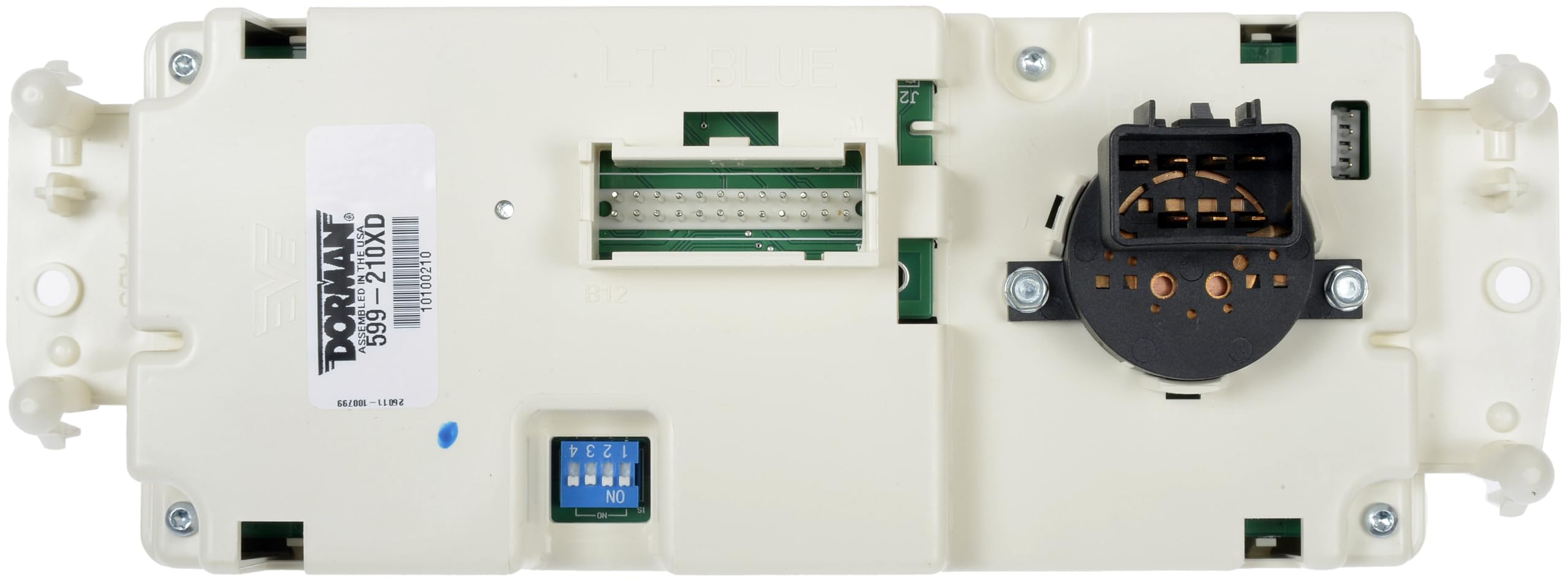 Dorman 599-210XD PCB close-up reveals quality electronics for durable operation