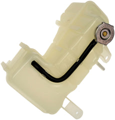 Dorman 603-056 front pressurized coolant reservoir in the engine bay for Chrysler and Dodge vehicles.
