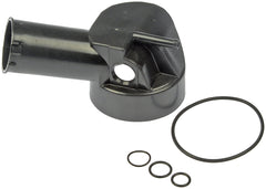 Dorman 603-900 power steering reservoir close-up showing sturdy build for reliable fit