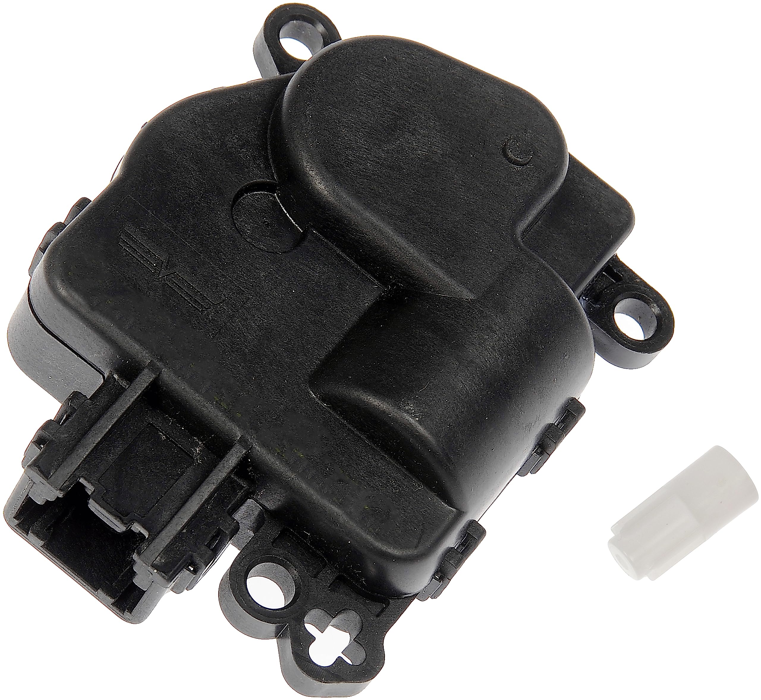 Dorman 604-029 HVAC blend door actuator in full view, supports precise climate control.