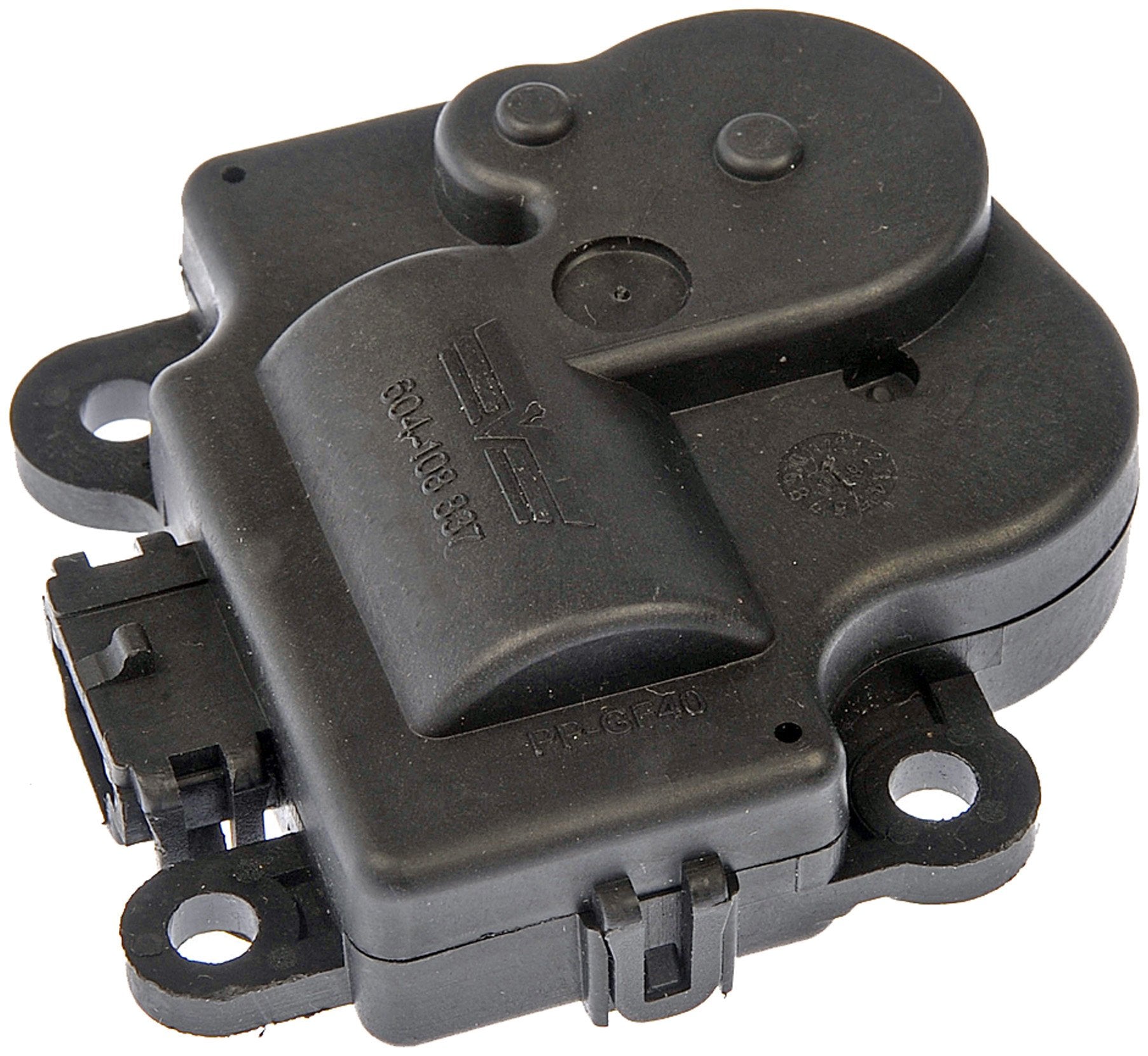 Dorman 604-108 HVAC blend door actuator front view for reliable climate control