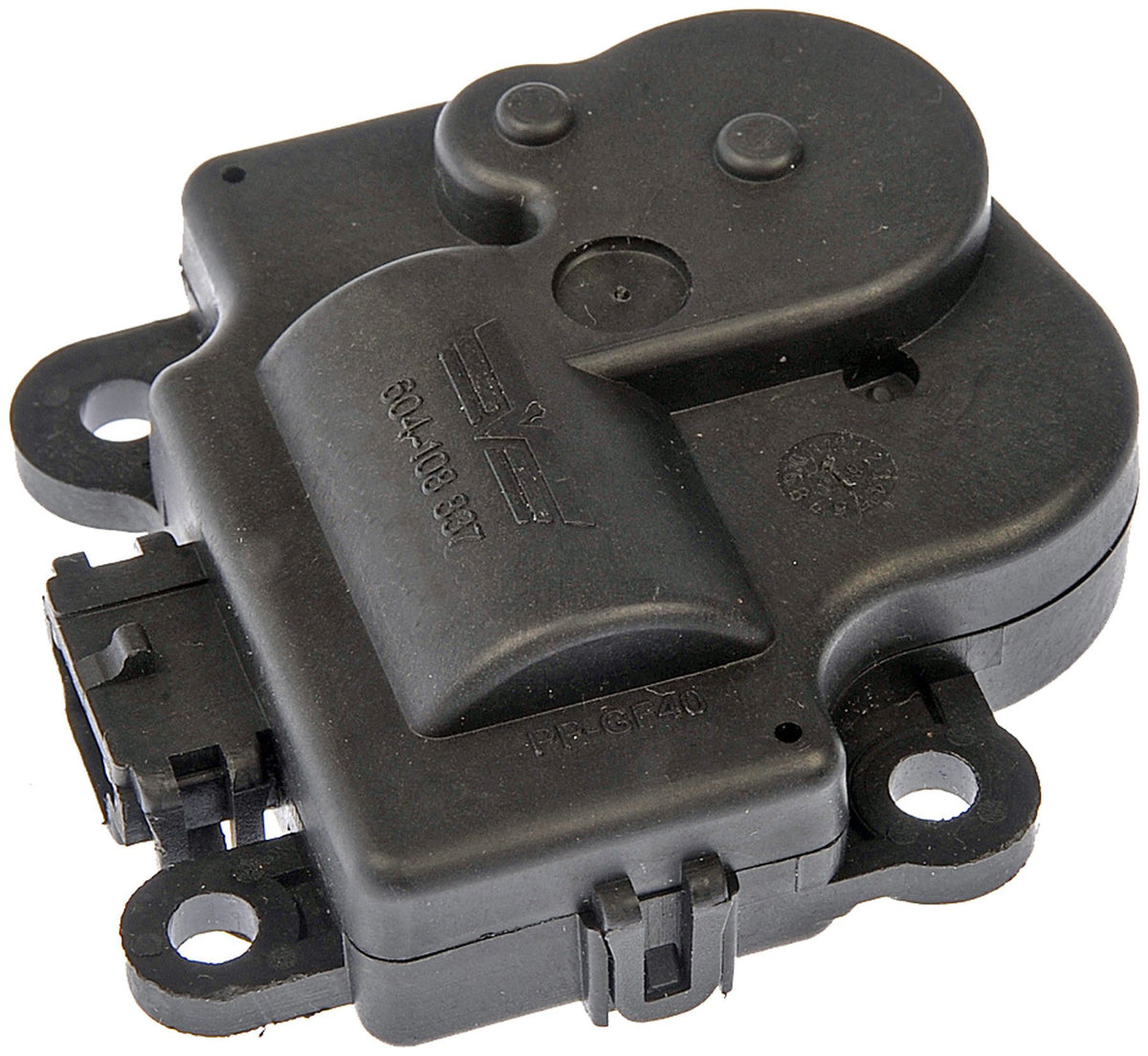 Dorman 604-108 HVAC blend door actuator front view for reliable climate control