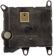Dorman 604-214 actuator being installed in the vehicle dash area