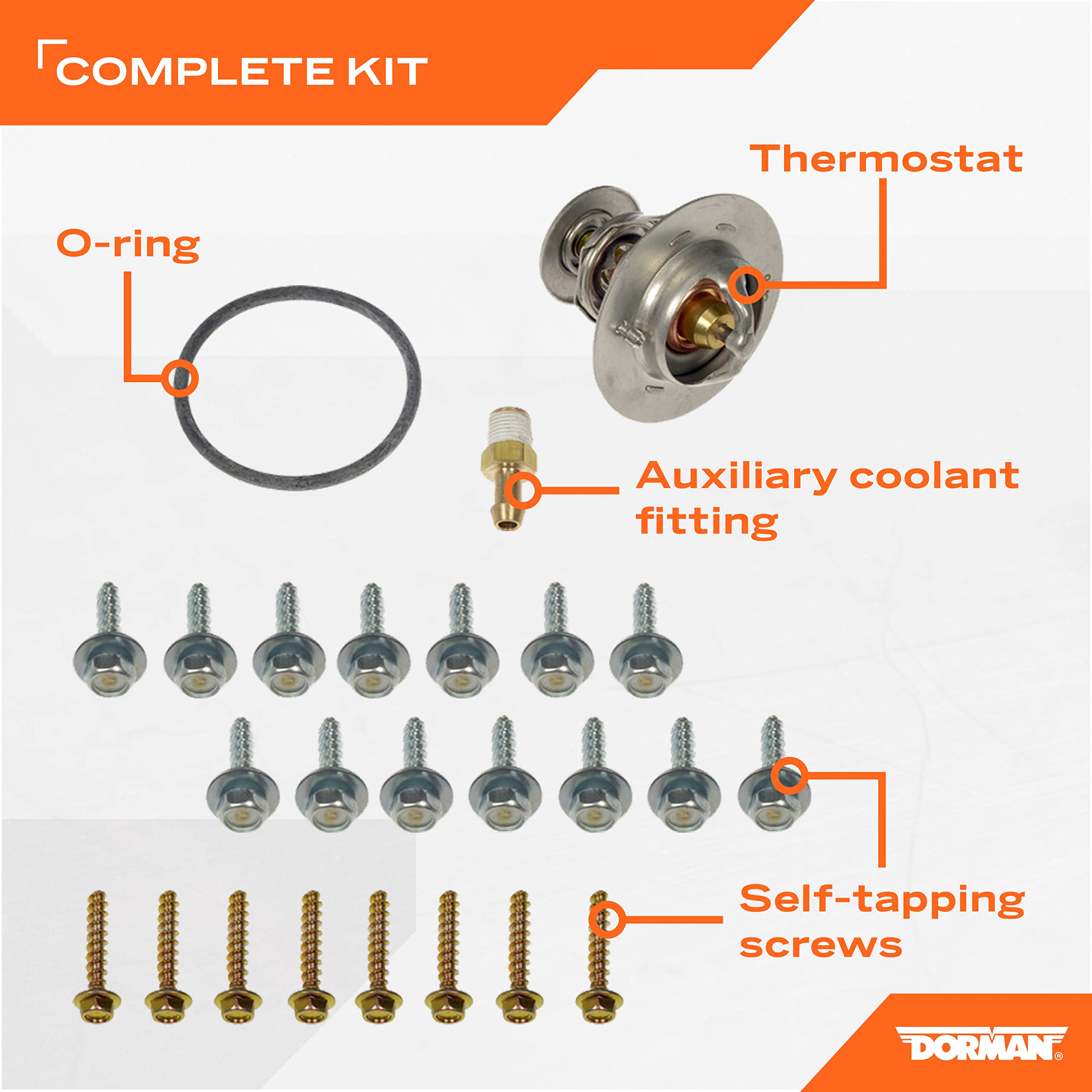 Dorman 615-188 PCV nipple integrated for proper vacuum in the intake system.