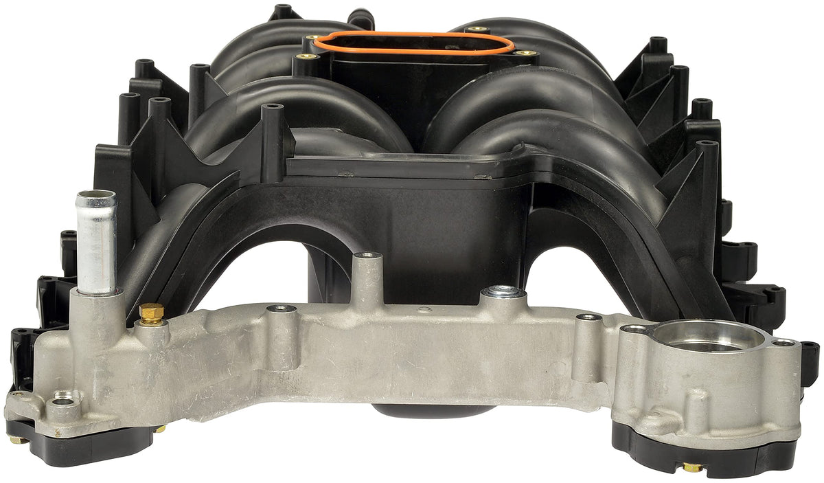 Dorman 615-188 plastic intake manifold ready for replacement on Ford engines.