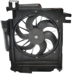 Dorman 621-639 shroud design, simplifies installation by avoiding extensive A/C line work.