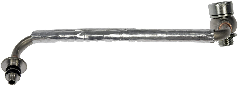 Dorman 625-829 oil feed line assembly side view shows durable construction