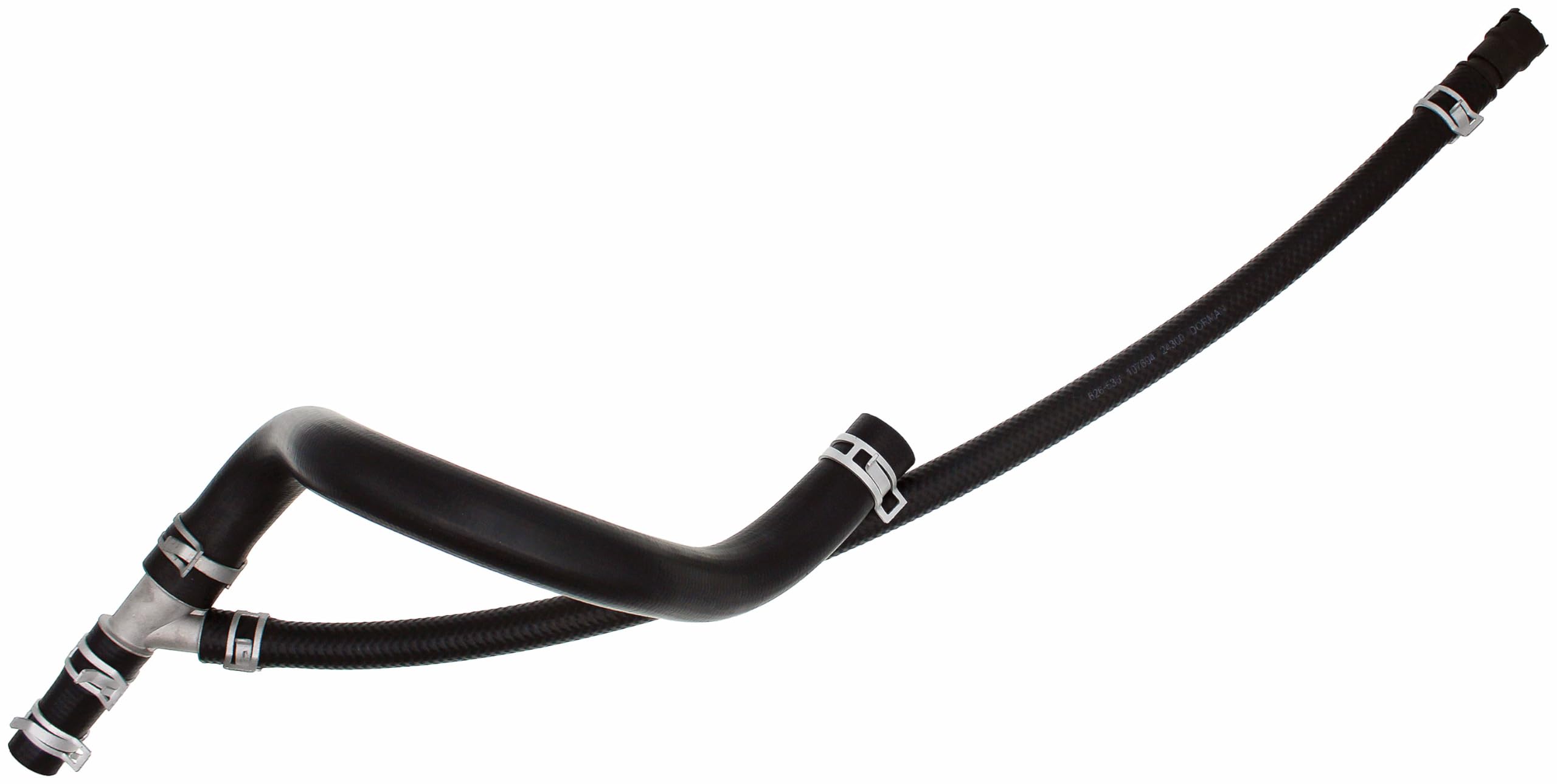 Dorman 626-538 engine heater hose assembly aluminum-Y connector detail increases durability